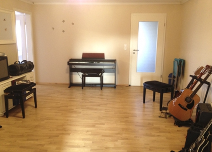 Klavier- und Gitarrenraum